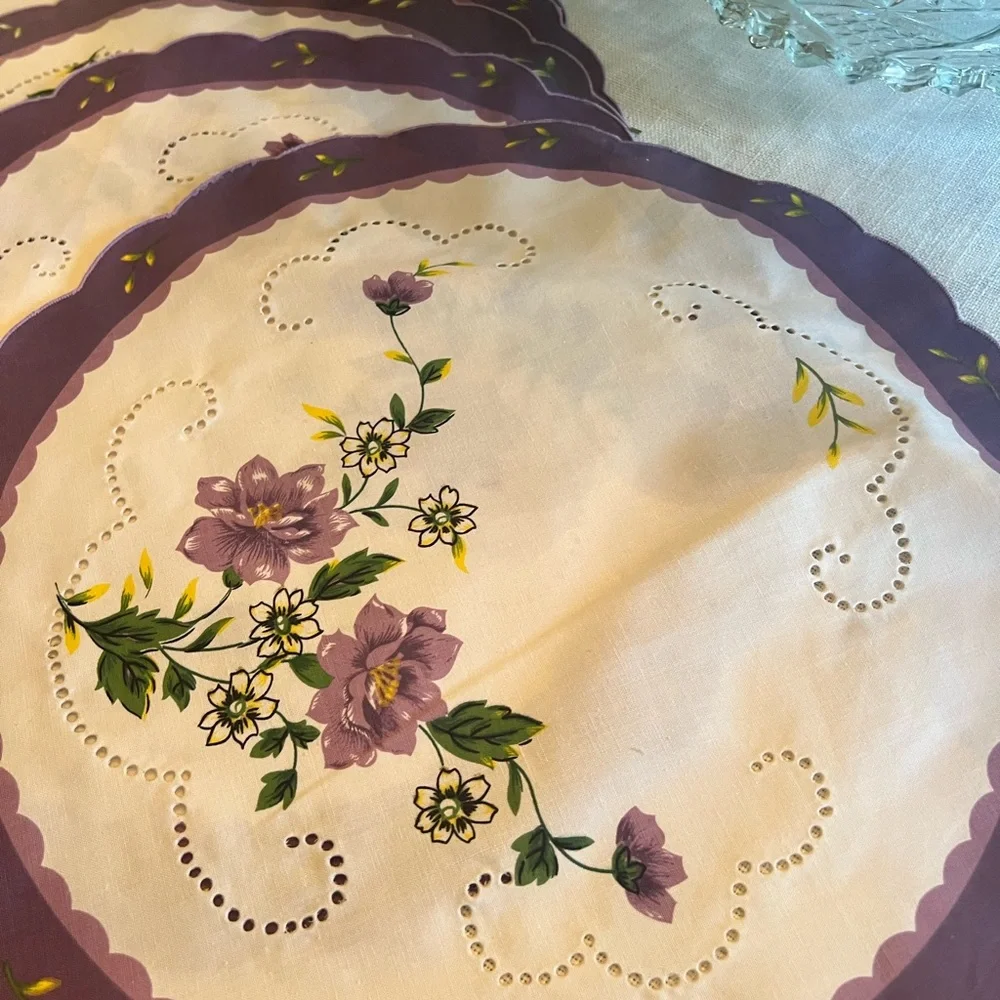 Floral Placemats (x8) 18